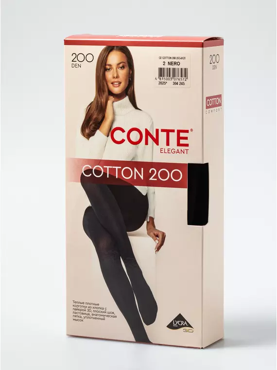 колготки CONTE Cotton 200