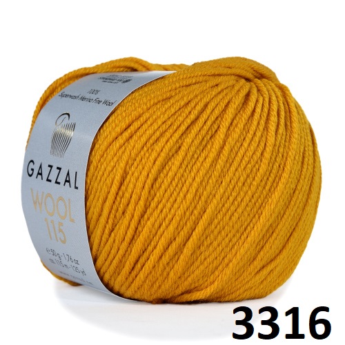 Пряжа Wool 115 Gazzal (GW115)