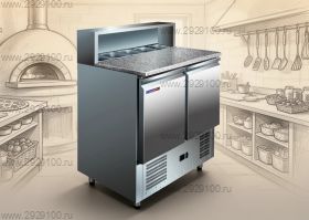 Стол для пиццы Cooleq PS900 камень