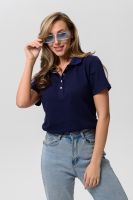 Футболка 101 поло [темно-синий]