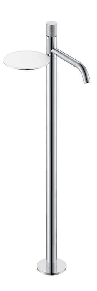 Смеситель для раковины напольный с ручкой Spirale Boheme Stick 120 ФОТО