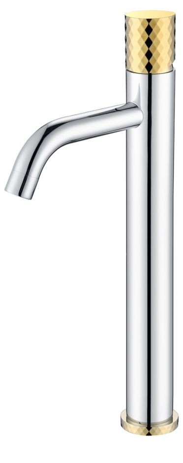 Высокий смеситель для раковины с ручкой Diamond Boheme Stick 122 ФОТО