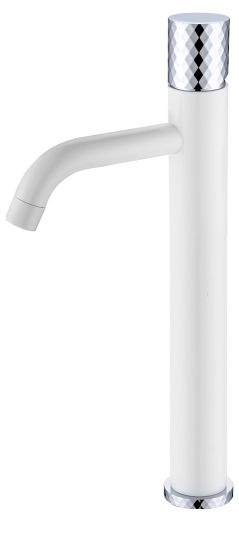 Высокий смеситель для раковины с ручкой Diamond Boheme Stick 122 схема 3