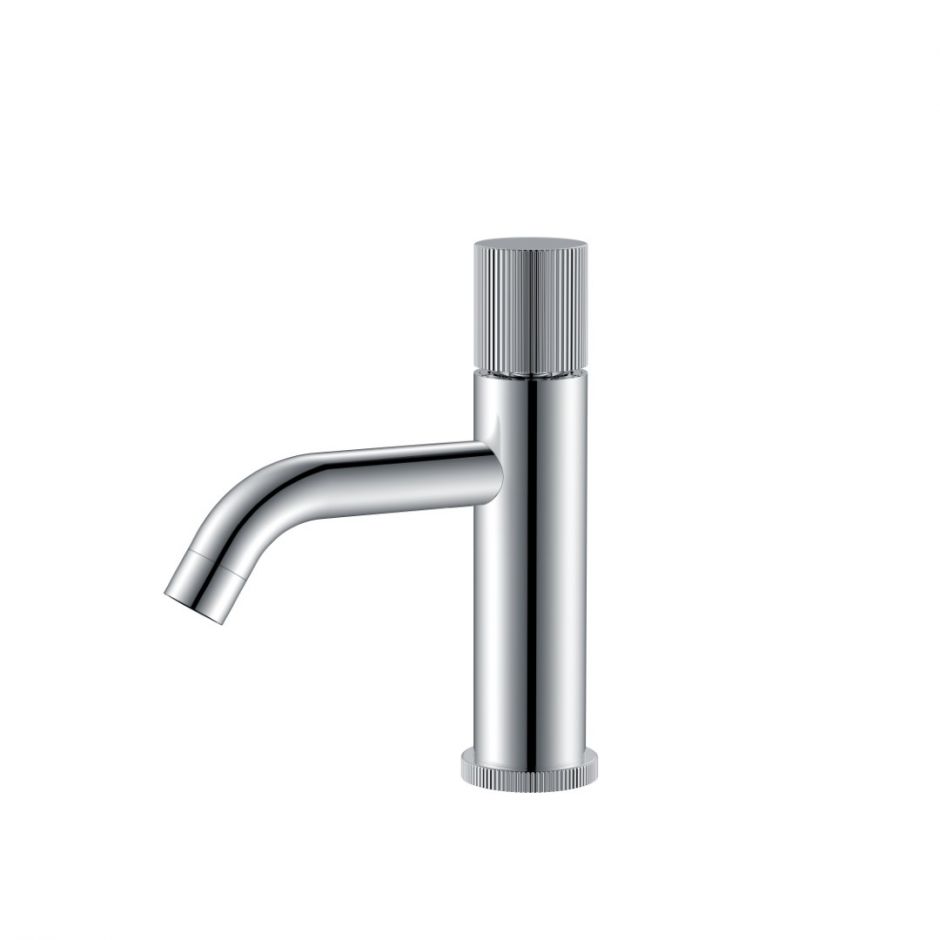 Однорычажный смеситель для раковины с ручкой Linea Boheme Stick 121 ФОТО