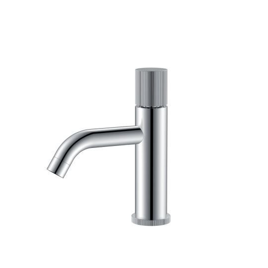 Однорычажный смеситель для раковины с ручкой Linea Boheme Stick 121 схема 2