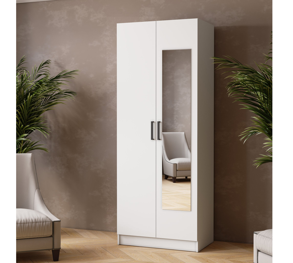 Шкаф комбинированный Ларс (0,8) с зеркалом