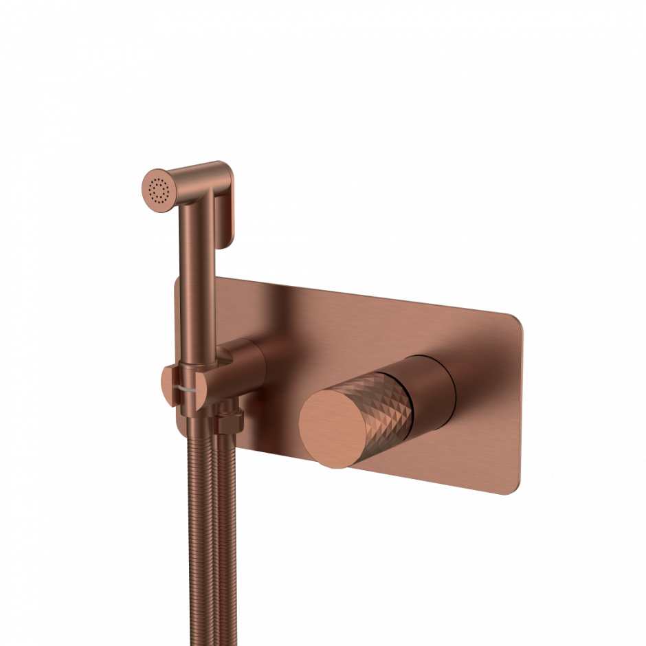 Однорычажный смеситель для гигиенического душа с ручкой Diamond Boheme Stick 127 ФОТО