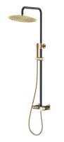 Душевая стойка с круглой лейкой и ручкой Touch Boheme  128 схема 2