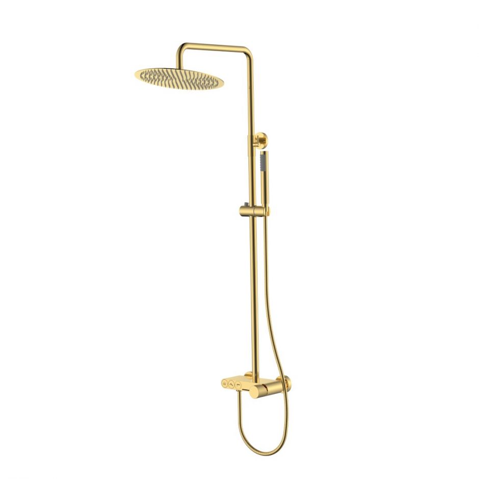 Настенная душевая стойка с ручкой Spirale Boheme Stick 128 ФОТО