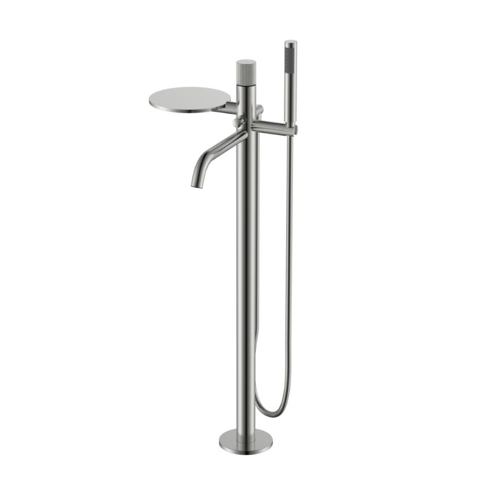 Напольный однорычажный смеситель с ручкой Linea Boheme Stick 129 ФОТО