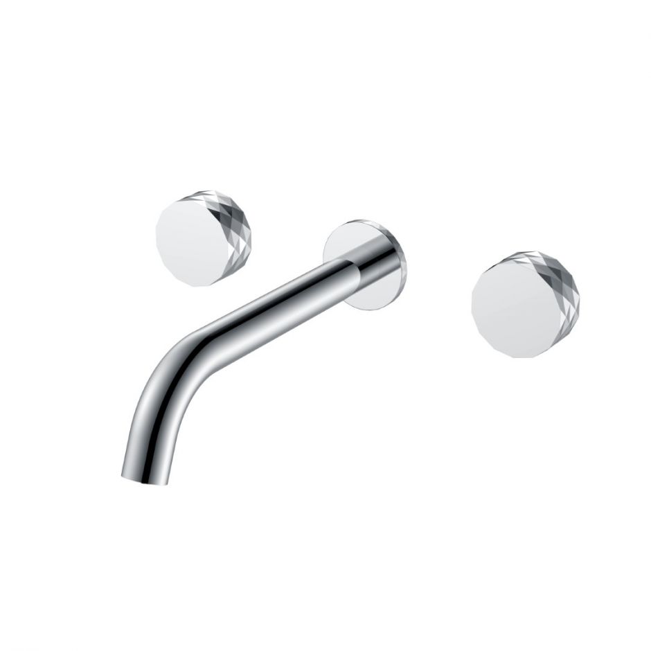 Вентильный смеситель для раковины с ручкой Diamond Boheme Stick 152 ФОТО