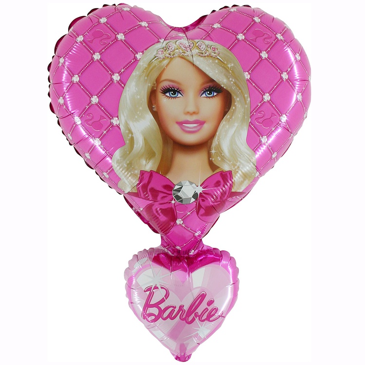 Фигура Барби в сердце