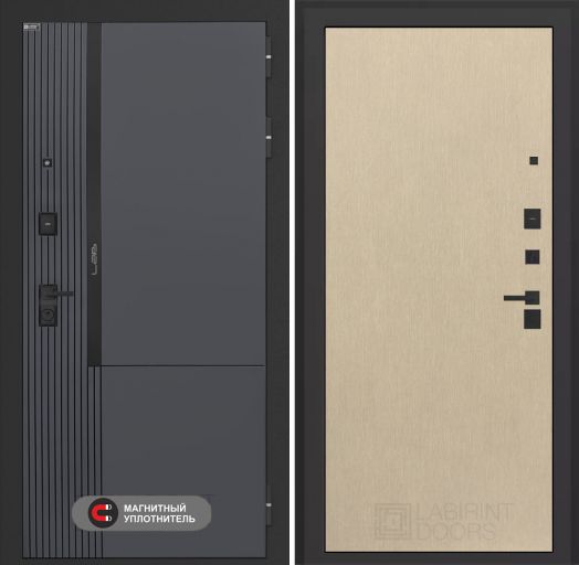 Входная дверь Лабиринт Лаб 2 Про - 05 Венге светлый