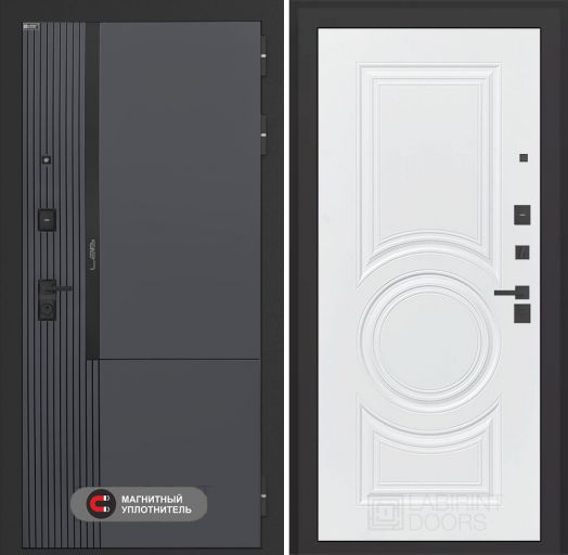 Входная дверь Лабиринт Лаб 2 Про - 23 Белый софт