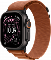 Часы Apple Watch Ultra 2 GPS + Cellular 49mm Black Titanium Case with Terra Cotta Alpine Loop (M)