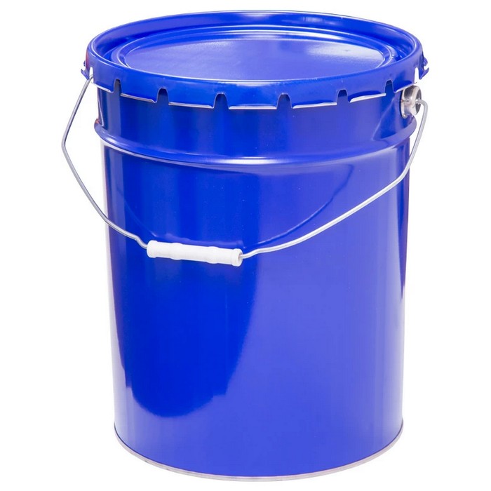 Profkolor Ведро металлическое крышка-корона, цвет синий, 20л. ВМк 20с