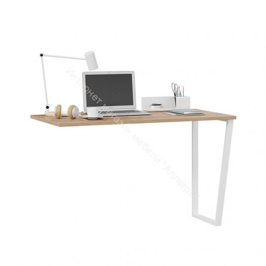 Стол письменный «Порто» - ТД-393.15.01 Белый, Яблоня Беллуно