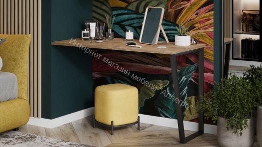 Стол письменный «Порто» - ТД-393.15.01 Графит, Яблоня Беллуно