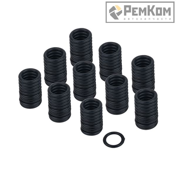 RK01268 * 2112-1104252-03 * Кольцо уплотнительное топливных трубок 1.5 л. 100 шт. черное