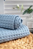 Полотенце для ванной Бохо [серо-голубой]