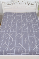 Простыня на резинке бязь ГОСТ Арно [серый]