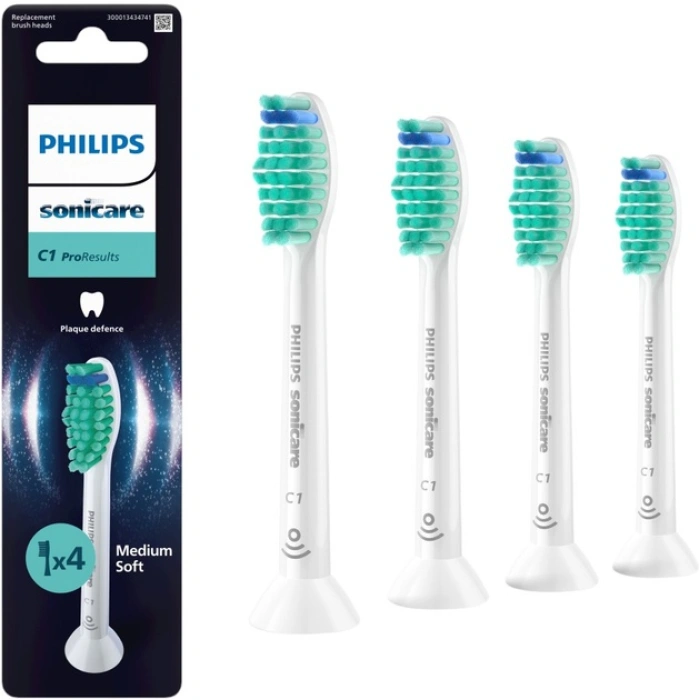 Насадка Philips Sonicare ProResults HX6014/87 для звуковой щетки, белый, 4 шт. ОРИГИНАЛ !!!