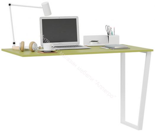 Стол письменный «Порто» - ТД-393.15.01 Белый, Зеленый