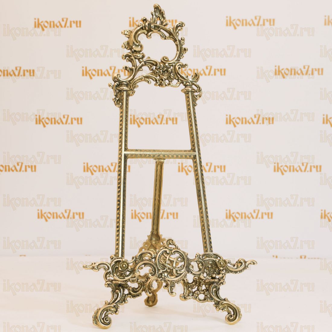 Подставка для иконы из латуни ажурная под иконы 27-31см - 40-50см(Италия)