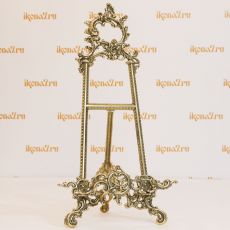 Подставка для иконы из латуни ажурная под иконы 27-31см - 40-50см(Италия)