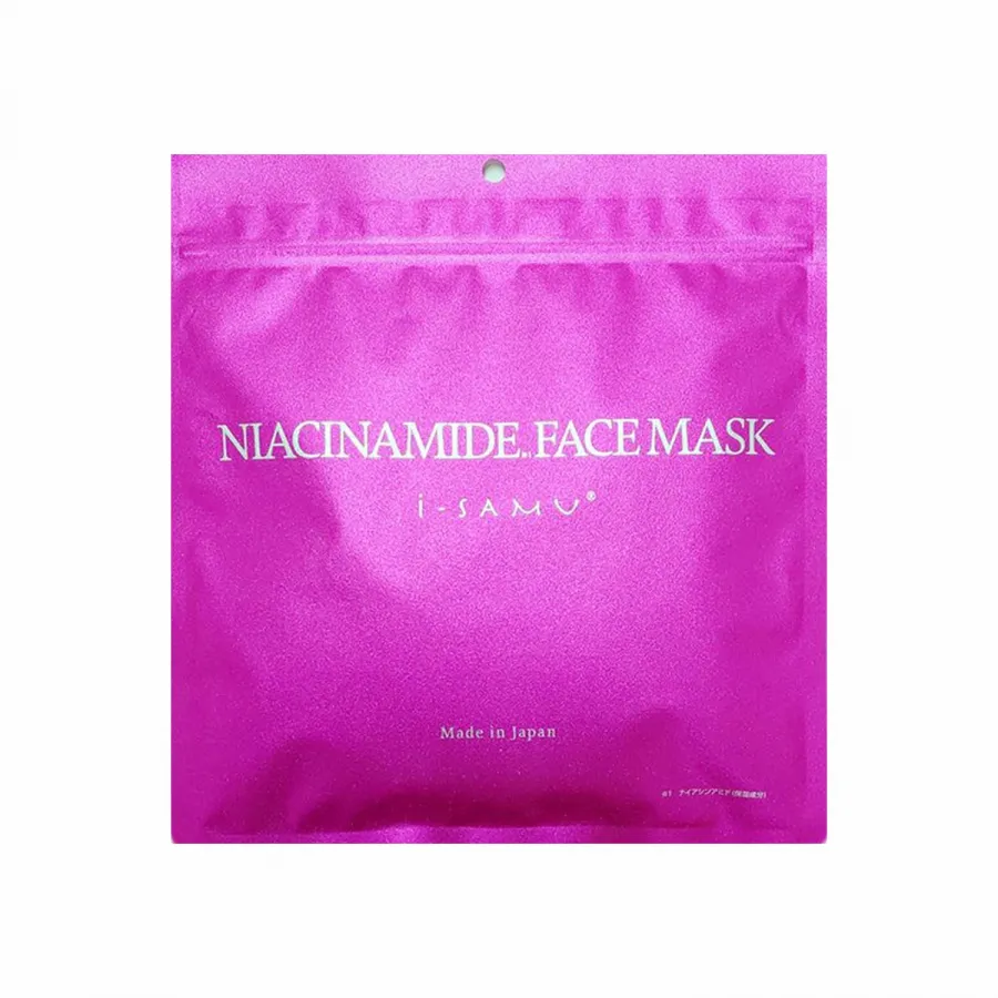 Маски для лица с ниацинамидом, 30 штук.