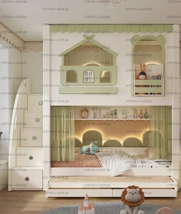 Кровать двухъярусная Sky