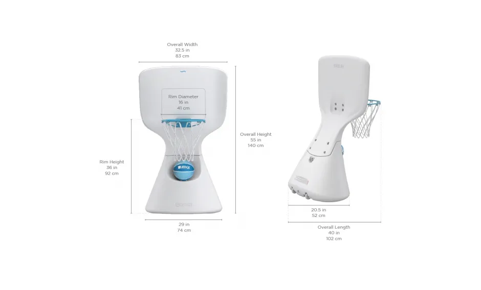 Баскетбольное кольцо для бассейна Ledge Lounger ФОТО