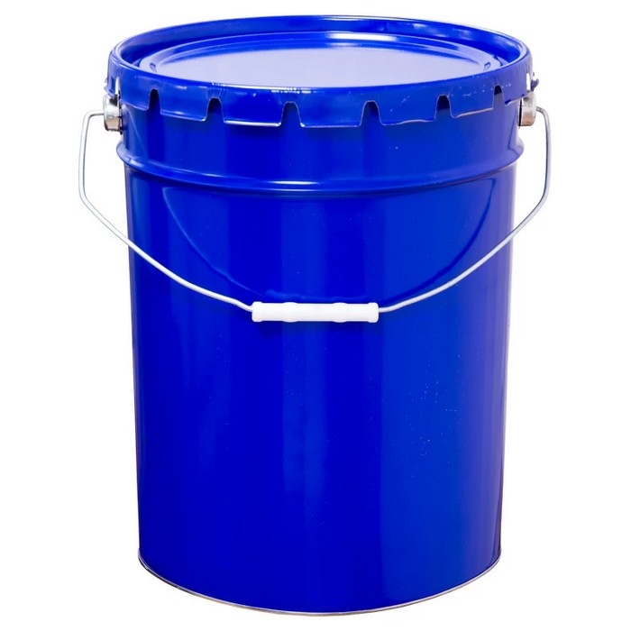 Profkolor Ведро металлическое крышка-корона, цвет синий, 27л. ВМк 27с