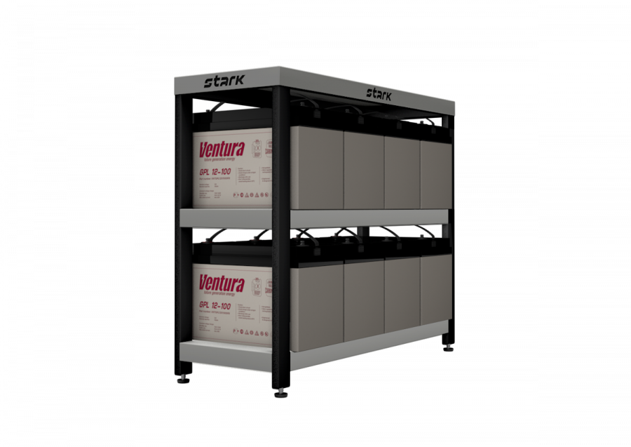 Стеллаж аккумуляторный 800×330×670 (3 полки)