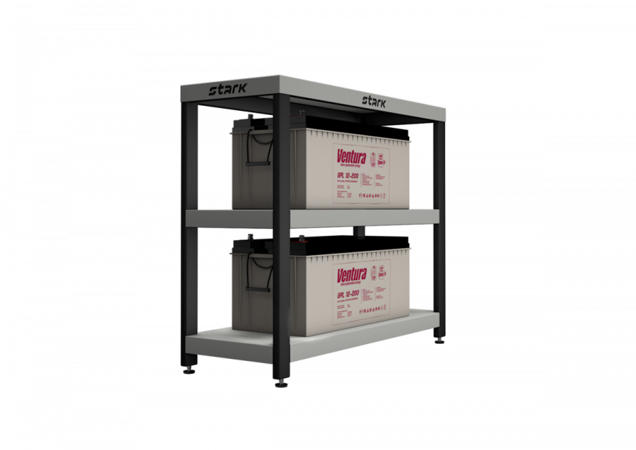 Стеллаж аккумуляторный 800×330×670 (3 полки)