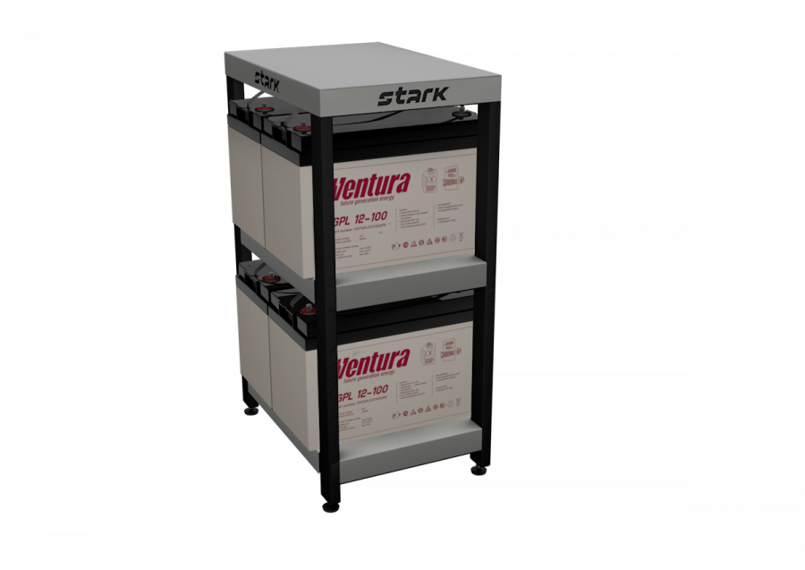 Стеллаж аккумуляторный 400×330×670 (3 полки)