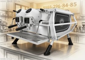 Кофемашина Sanremo Café Racer Naked 2GR черная белая