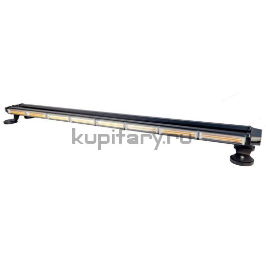 Четырехсторонняя проблесковая оранжевая балка COB 124 см 12-24 вольт PB133284