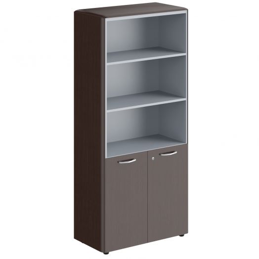 ДИОНИ Шкаф с 1 комплектом глухих малых дверей с замком DHC 85.5(Z)