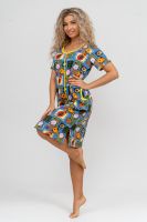 Халат 37007 [голубой]