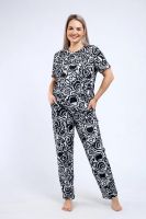 18115 Пижама [абстрактные розы]