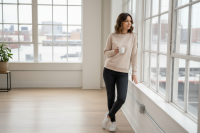 Лонгслив женский арт. 1065 [бежевый]