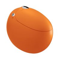 Электронный унитаз-биде ABBER Bequem AC1131SOR напольный оранжевый схема 10