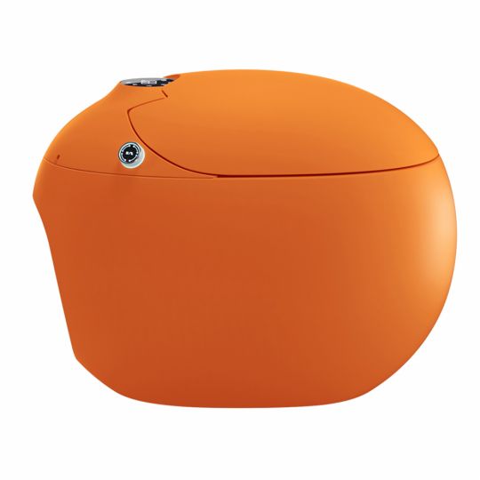 Электронный унитаз-биде ABBER Bequem AC1131SOR напольный оранжевый схема 14