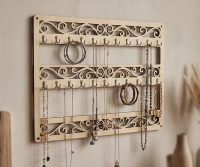 Стенд под украшения настенный с крючками