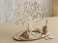 Стенд для пожеланий «Дерево» с карточками