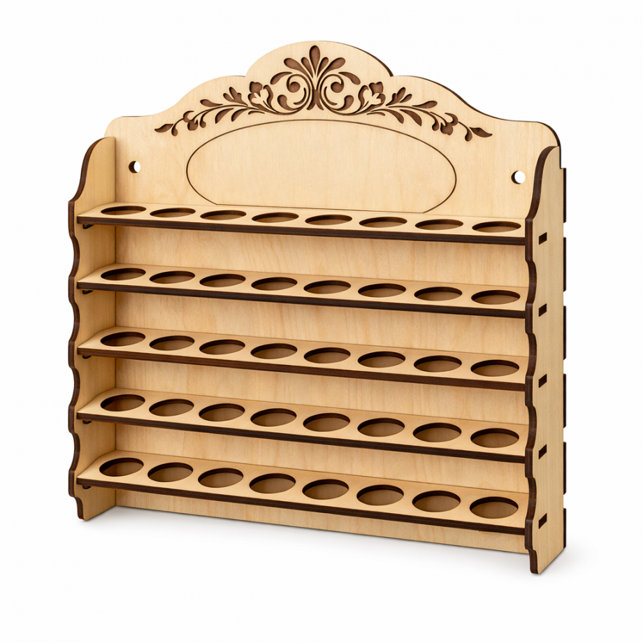 Стенд для масляных духов настенный на 40 флаконов