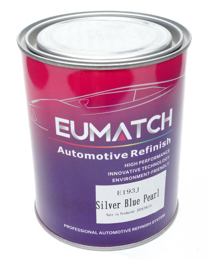 Eumatch Эмаль E193J-1 Silver Blue Pearl / Синее серебро