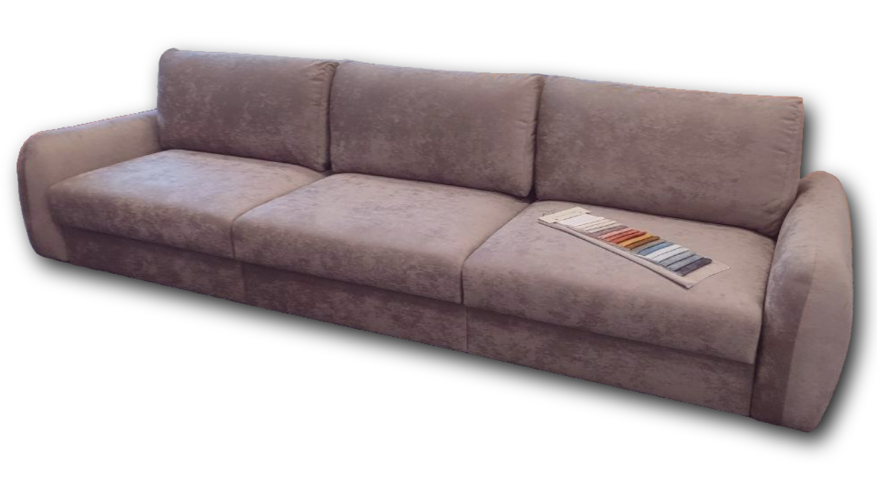 Диван большой Смарт 3 секции велюр Люрэ (Lure) 06