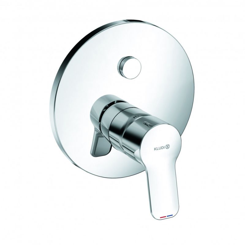 Смеситель для ванны и душа KLUDI PURE&EASY встраиваемый, внешняя часть, хром 376590565